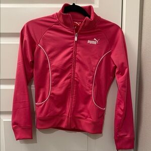 Puma Kids Fuchsia Track Jacket